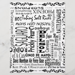 Lámina Palabras de moda de Arizona