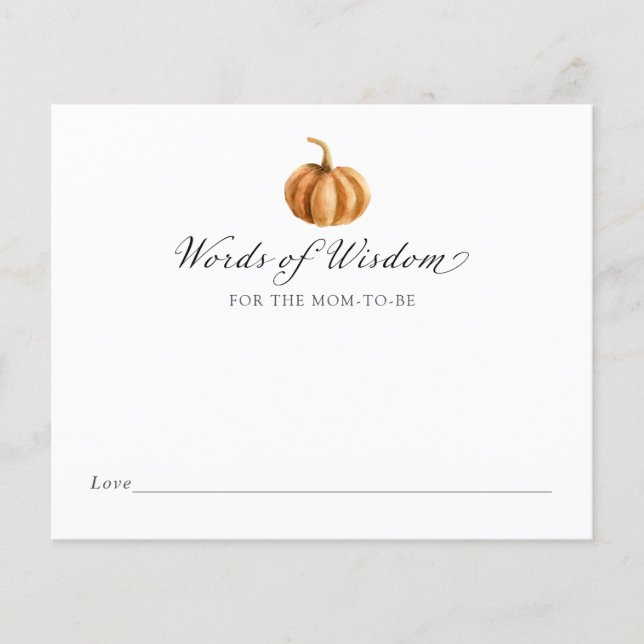 Lámina Palabras de sabiduría para la mamá (Anverso)