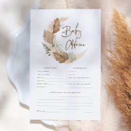 Lámina Palm Luna y Pampas Juego de Predicción y Consejos