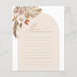 Lámina Pampas Arch Advance para el juego padre de Baby Sh