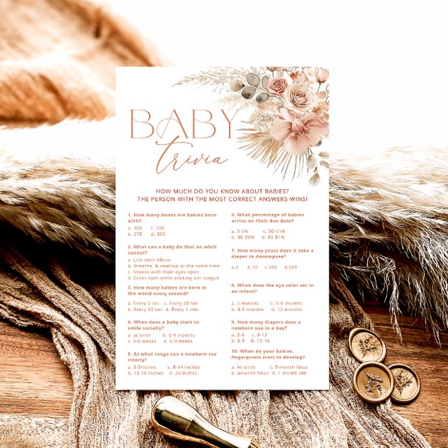 Lámina Pampas Grass Boho Bohemian juego de trivialidades  (Subido por el creador)