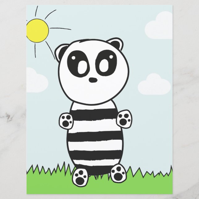 Lámina Panda Kids (Anverso)