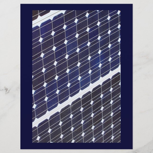 Lámina Panel solar (Anverso)