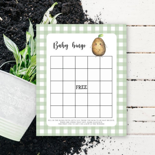 Lámina Papa - Juego de bingo para la ducha para bebés (Subido por el creador)