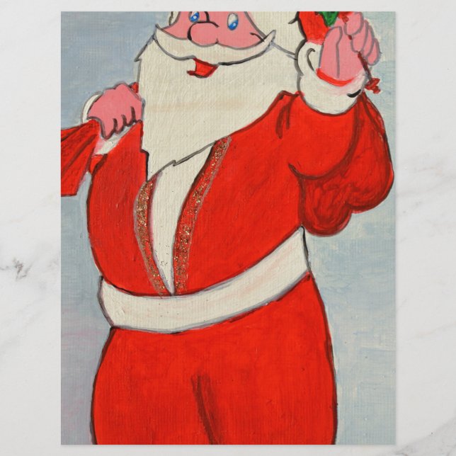 Lámina Papá Noel kurdo (Anverso)