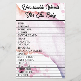 Lámina Papel acuático de color ocmbre