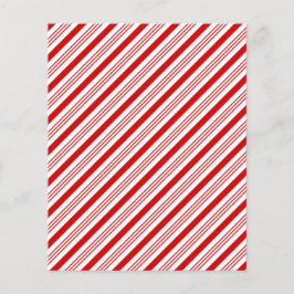 Lámina papel con estampado de bastón de caramelo