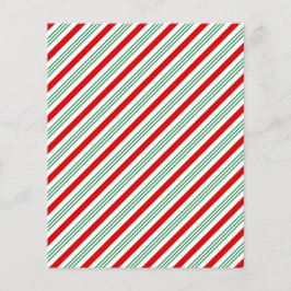 Lámina papel con estampado de caña de caramelo