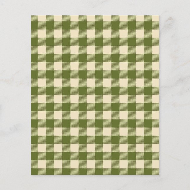 Lámina papel con estampado de ciruela verde (Anverso)