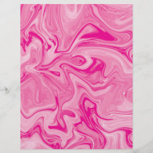 Lámina Papel de acuarela de mármol rosa 22 x 28 cm