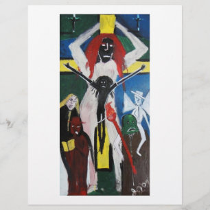 LÁMINA PAPEL DE ALBUM DE RECORTES DE JESÚS DE PELO ROJO T