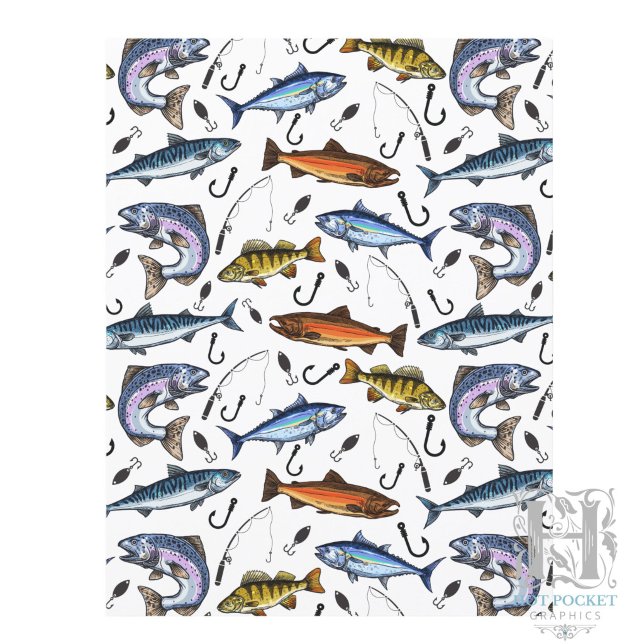 Lámina Papel de álbum de recortes de pesca (Subido por el creador)
