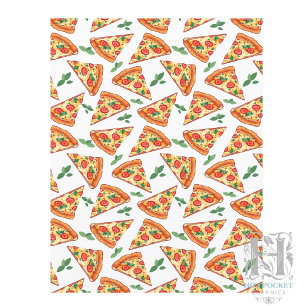 Lámina Papel de álbum de recortes de pizza