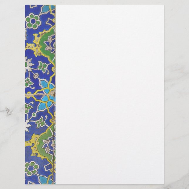 Lámina Papel de arte islámico (Anverso)