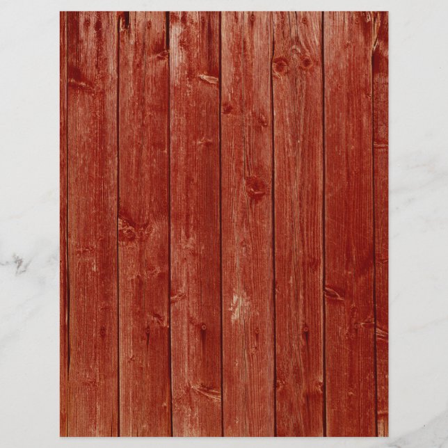 Lámina Papel de artesanado de madera de pino rojo rústico (Anverso)