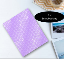 Lámina Papel de artesanado de Relieve metalizado púrpura 