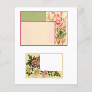 Lámina Papel de artesanía de época