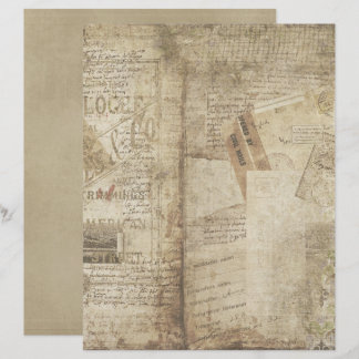 Lámina Papel de artesanía de papel de cuadernillo para el