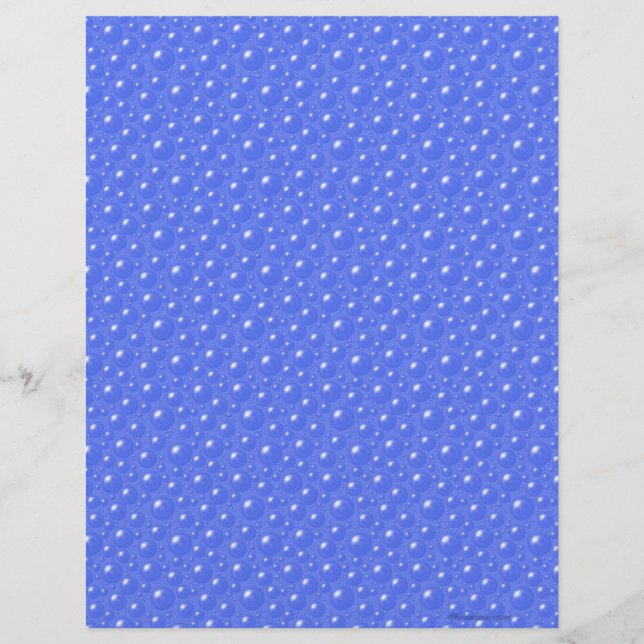 Lámina Papel de caja de burbujas azul (Anverso)