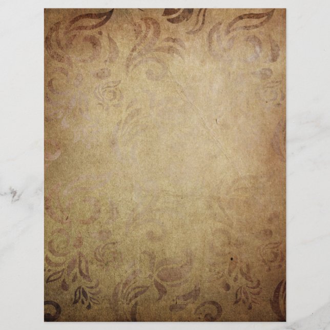 Lámina Papel de carátula anticuado (Anverso)