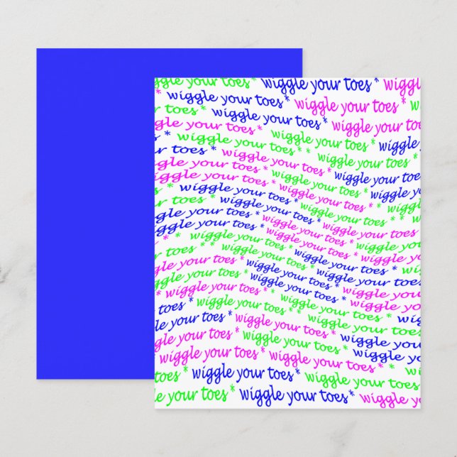 Lámina Papel de carátula azul rosa verde alambre tus dedo (Anverso / Reverso)