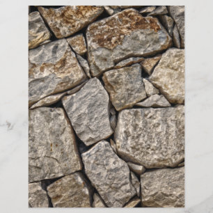 Lámina Papel de carátula de fondo para el muro de piedra 