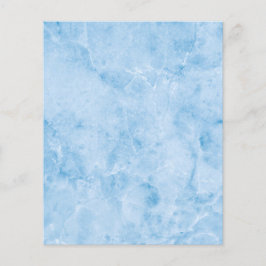 Lámina Papel de carátula de piedra de Marble azul