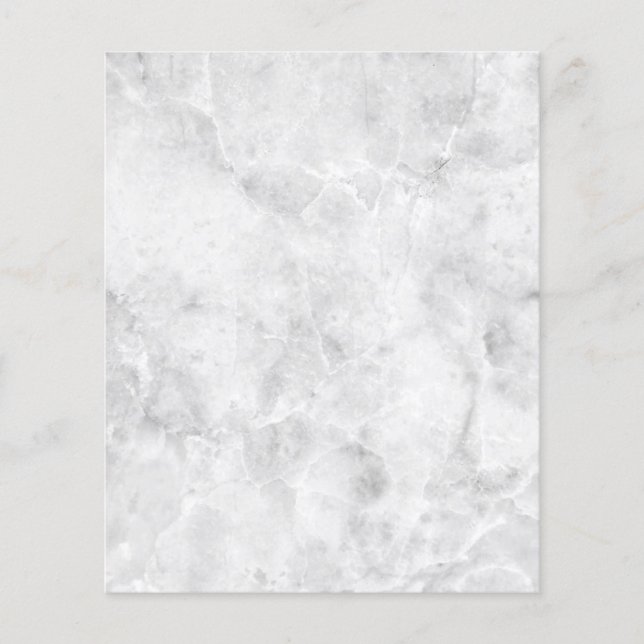 Lámina Papel de carátula de piedra de mármol blanco (Anverso)