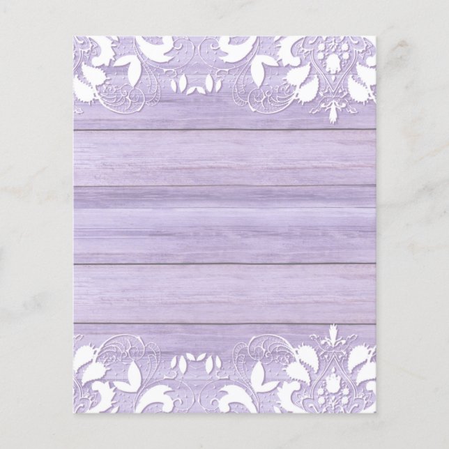 Lámina Papel de carátula de vidrio de madera pastelera y  (Anverso)