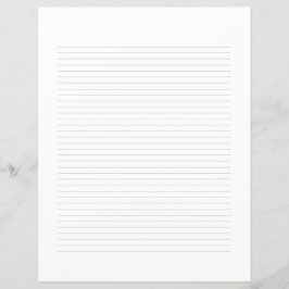 Lámina Papel de carta clásico elegante con monograma y le