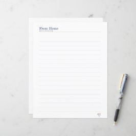 Lámina Papel de Carta para Escribir Cartas de Bootcamp Ca
