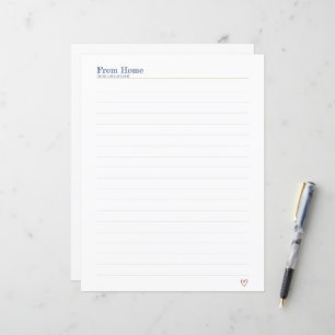 Lámina Papel de Carta para Escribir Cartas de Bootcamp Ca
