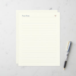 Lámina Papel de Carta para Escribir Cartas de Bootcamp de