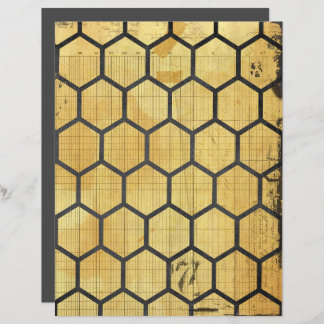 Lámina Papel de cartilla de honeycomb Bee