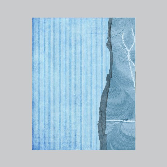 Lámina Papel de cartón azul a rayas (Subido por el creador)