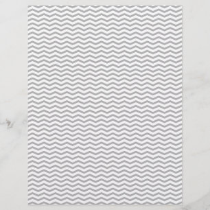 Lámina Papel de cartón de croqueta gris/Zig Zag