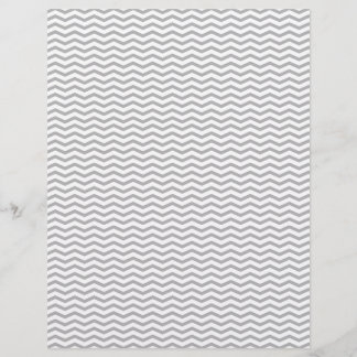 Lámina Papel de cartón de croqueta gris/Zig Zag