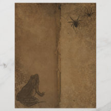 Papel de cartón de halloween vintage