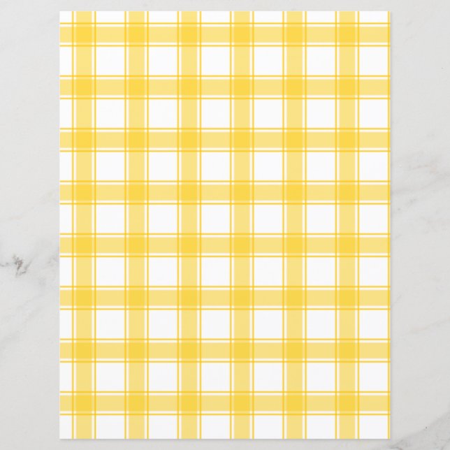 Lámina Papel de cartón de limón amarillo dorado adorable (Anverso)