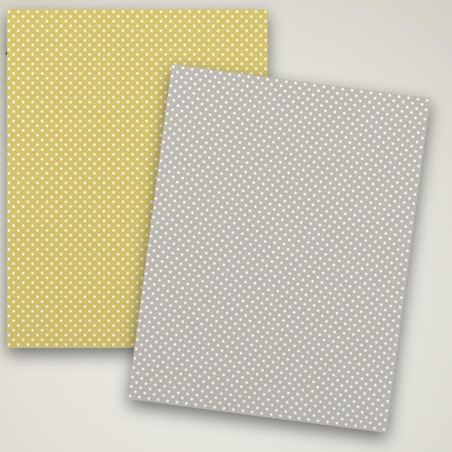 Lámina Papel de cartón de puntos de polka blanco amarillo (Subido por el creador)