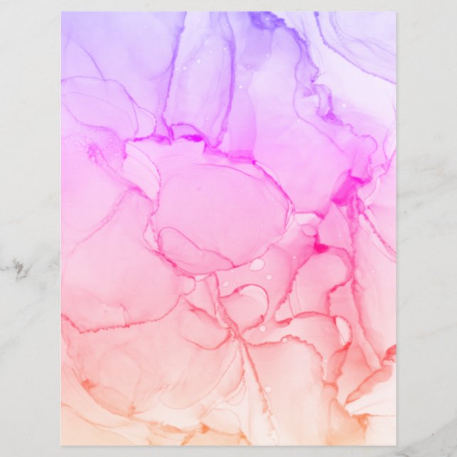 Lámina Papel de cartón morado rosado (Anverso)
