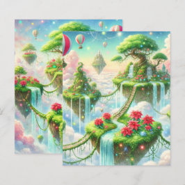 Lámina Papel de cartón para el cielo de Poinsettia