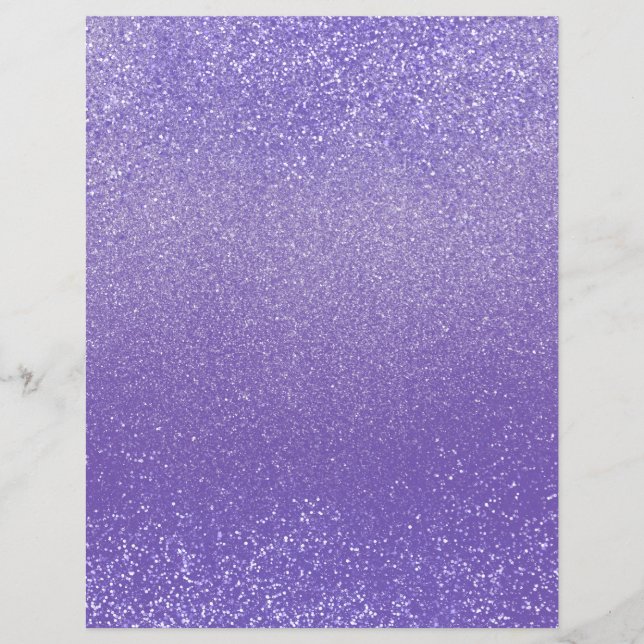 Lámina Papel de cartón para el Purpurina Purple Shimmer (Anverso)