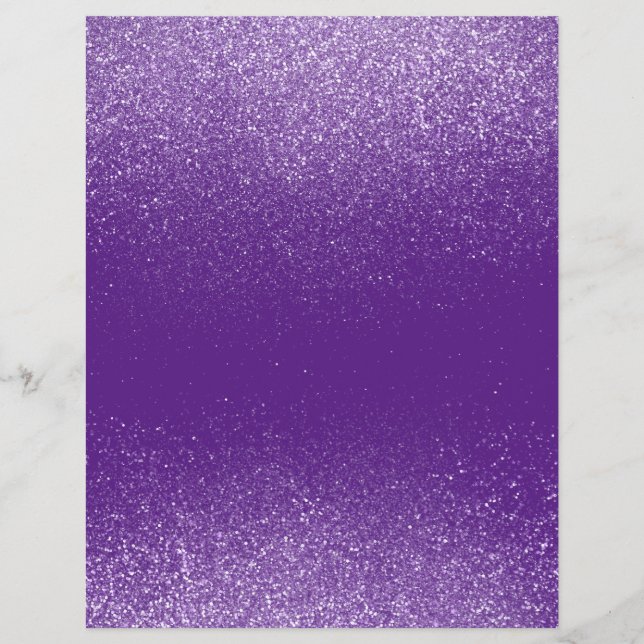 Lámina Papel de cartón para el Purpurina Purple Shimmer (Anverso)