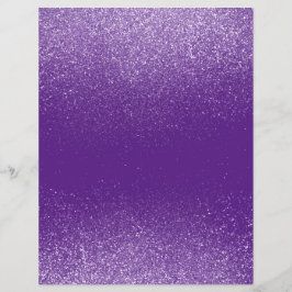 Lámina Papel de cartón para el Purpurina Purple Shimmer