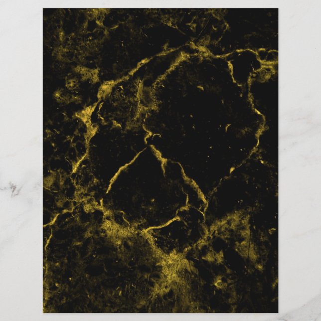 Lámina Papel de cartón para naves de mármol de oro negro (Anverso)