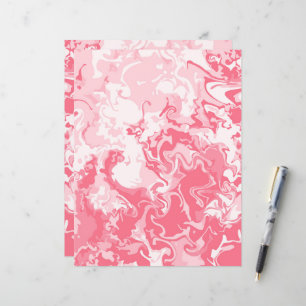 Lámina Papel de cartón rosado
