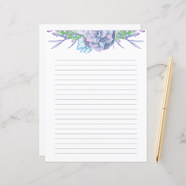 Lámina Papel de color de agua pintado a mano (Anverso/Reverso In Situ)