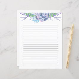 Lámina Papel de color de agua pintado a mano