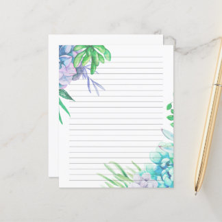 Lámina Papel de color de agua pintado a mano